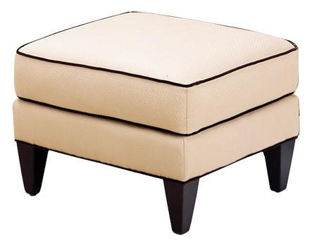 High End Cream Leisure Chair Ottoman Accent Two Arm Chaise Lounge