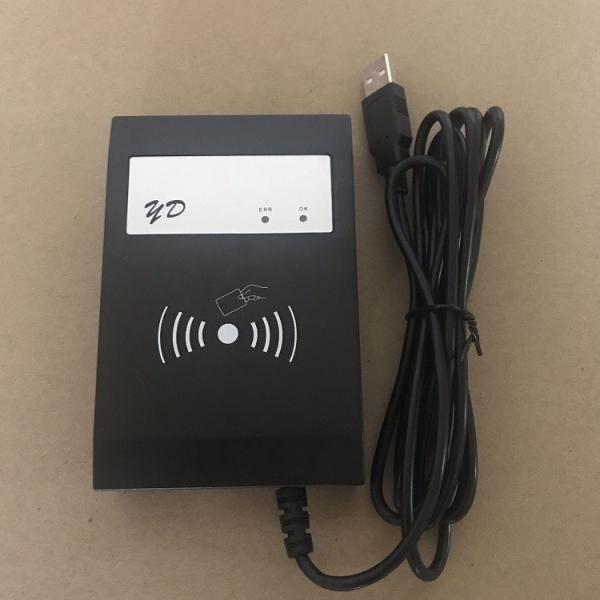 Industrial Rfid Card Reader Usb Interface , Writable Contactless Rfid Reader