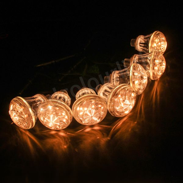 60mm LED Funfair Light DC24V RGB Lighting Pixel Point Light for Amusement Park