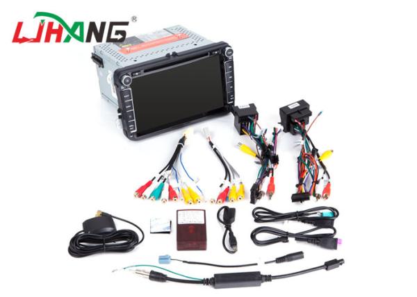 Rear Camera AUX Dvd Player For Vw Touran , Eight Core Volkswagen Touran Dvd Player