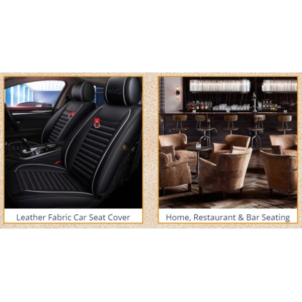 Размер Pvc PVC устойчивого красочного драпирования ссадины кожаный сделанный по образцу подгонянный тканью