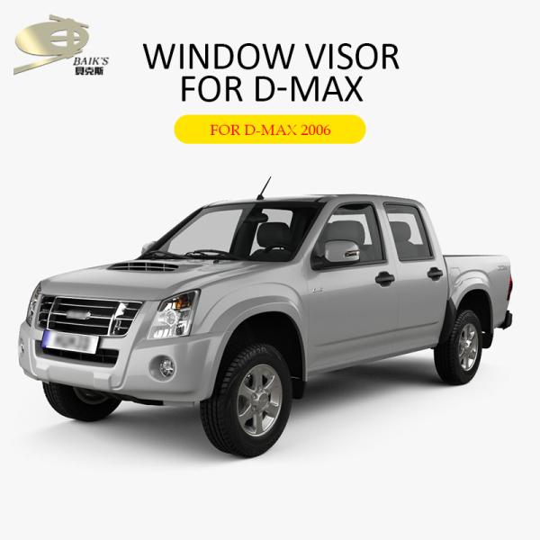 ROHS Smoke Auto Vent Shades For Isuzu Dmax 2006 2002 2005
