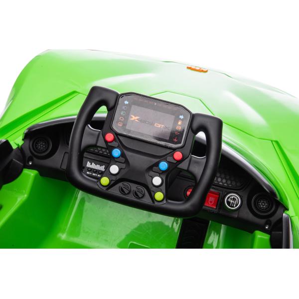 Licensed KTM X-Bow GTX 12V Ride On Toys for 3-6 Years Old Boys Girls Gifts,Kids Electric Car with Music