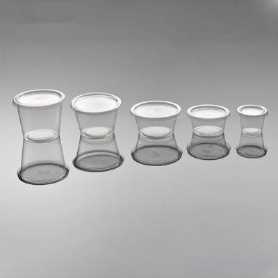 4 Oz PP Disposable Sauce Cup Disposable Plastic Sauce Containers With Lids