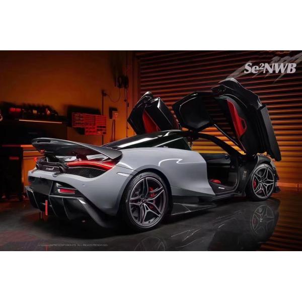 720s Mclaren Body Kit Blacksail Style Front Bumper Spoiler Lip Hood Fender