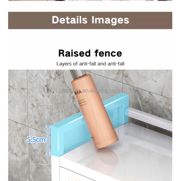 With Cabinet Door  Bathroom Cabinet Foldable Washing Machine Organiser Storage Rack Metal Above Shelf Over the Toilet Rack