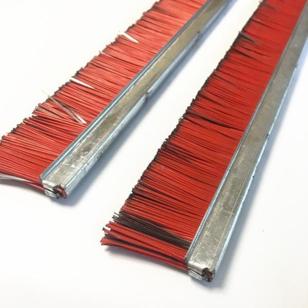 Industrial Metal (Brass/Steel) Strip Brushes industrial brush strip