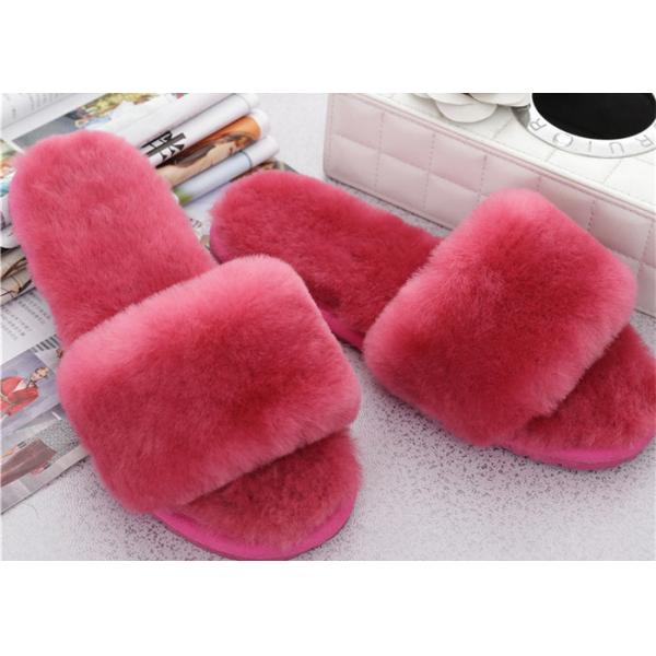 Тапочка 100% резины зимы тапочки овчины Австралии тапочек шерстей овец реальная