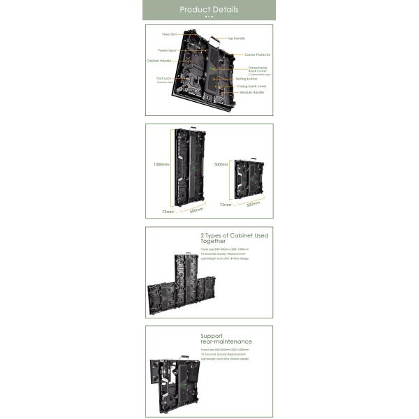 Прокат кривого экрана/фиксированная установка P4 водонепроницаемый SMD Внешний полный цвет 960*960MM LED дисплей Рекламный экран