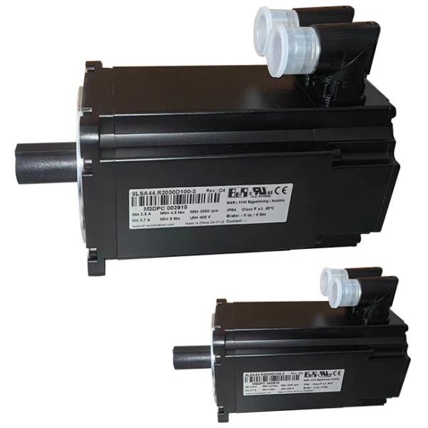 B&R 8LSA37 Synchronous Motors 8LSA37.R2060D000-3, 8LSA37.R2060D200-3 For Power Link  I/O system And Servo Driver System