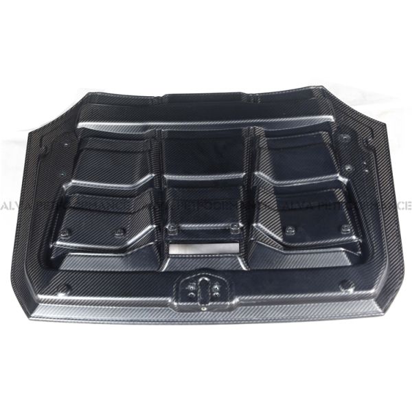 Superior 120 80 30cm Dry Carbon Fiber Engine Cover Hood Bonnet Lamborghini Huracan EVO Spyder OEM Type