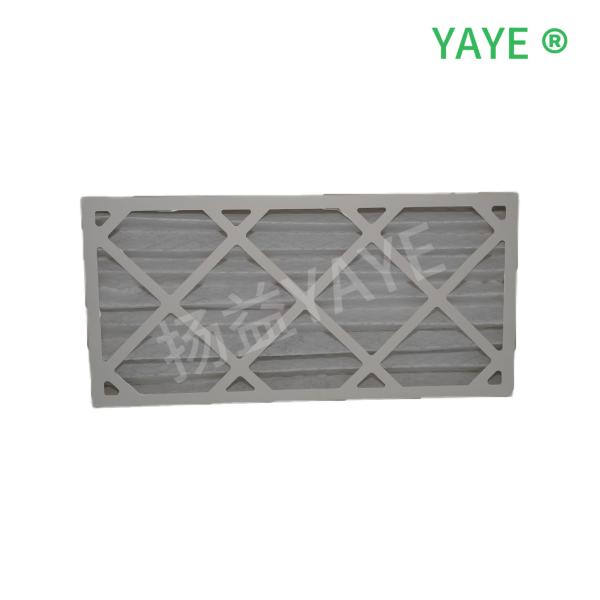 Systèmes de climatisation pré-filtre à air avec cadre en carton et treillis filaire à deux côtés