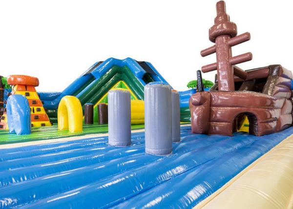 Digital Printing Commercial Inflatable Bounce House / Kids Blow Up Playground
