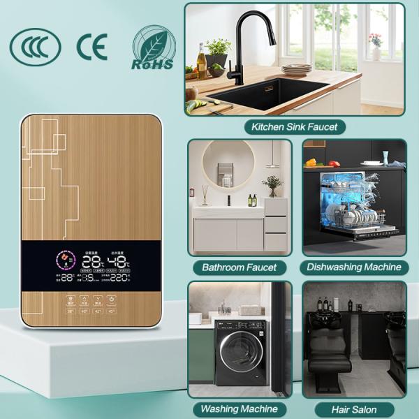 ODM Electric Instant Water Heater Shower 7000W IPX4 Waterproof