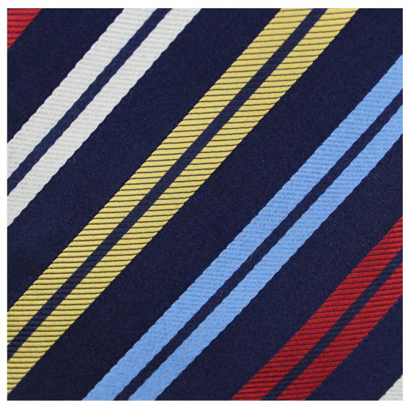 colorful silk necktie