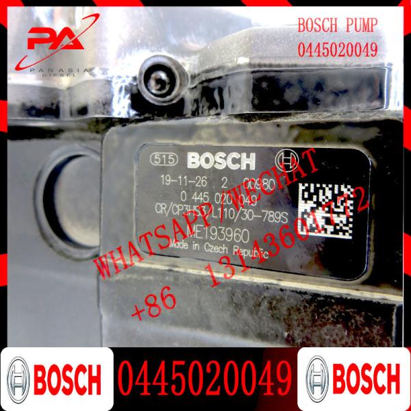 Bomba de combustível diesel do motor novo original 0445020049 me193960 para motor MITSUBISHI FUSO/MERCEDES