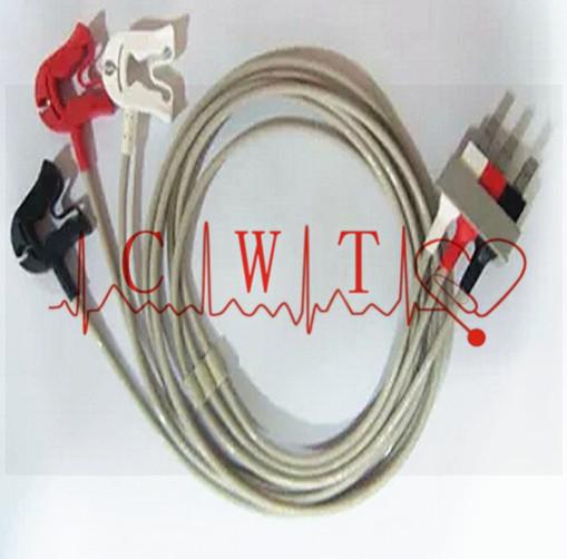 Work Well Accessories PHiliph Adult clips 3 lead M1603A In Good Shape Medical Device Hospital Equipment​