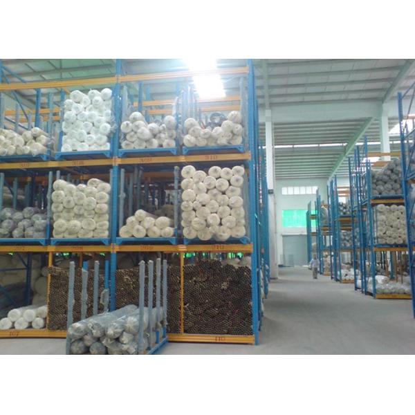 Тяжелые промышленные стальные стеллажи, предназначенные для больших складов