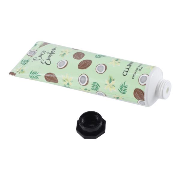 50g 100g 150g Plastic Cosmetic Tubes Screw Cap Hand Cream Green Tube