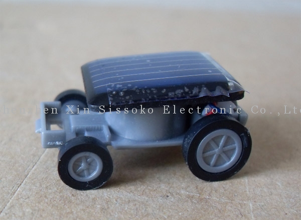 Unique design solar power toys / the smallest ABS solar toy car without battery