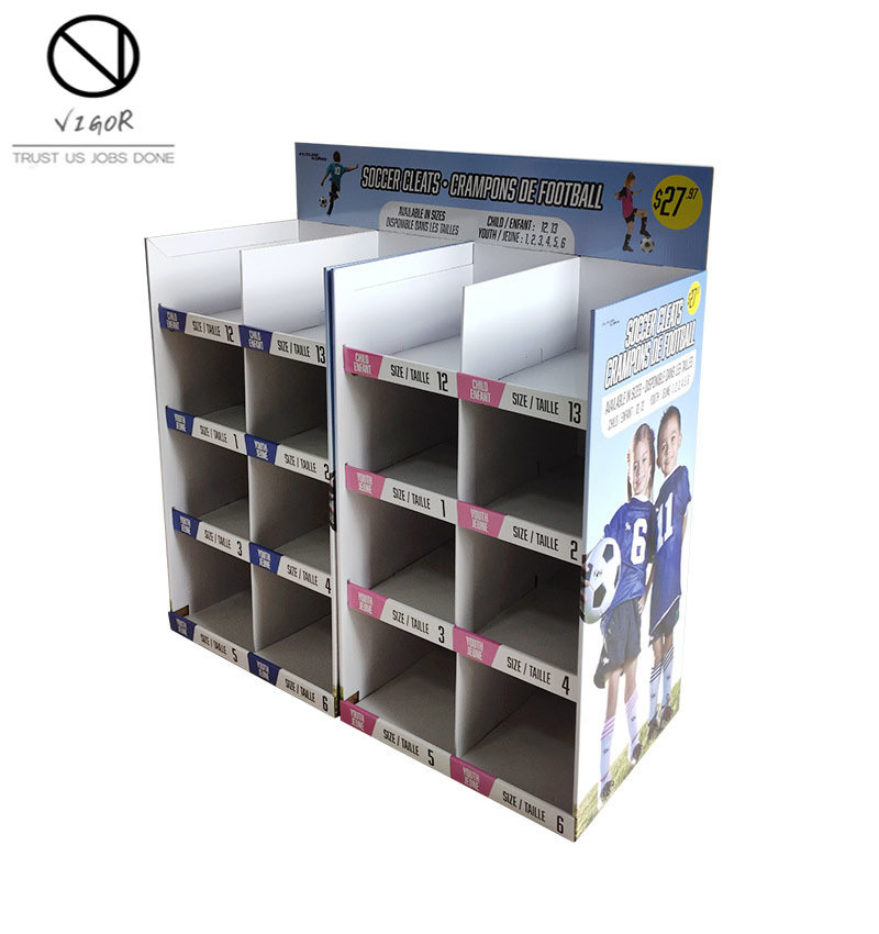 3-Tier Retail Racks for Sport Shirt Display Commercial Sectional Display Furniture