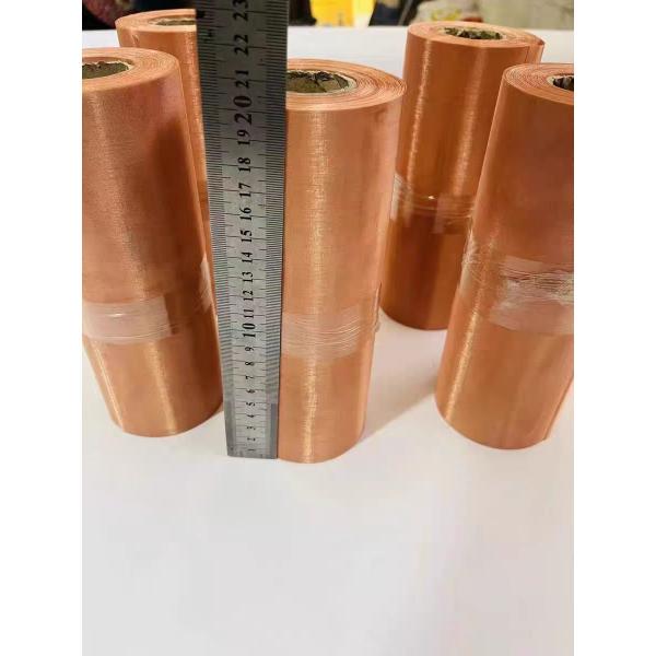 Diamond Shape Copper Expanded Metal Sheet Small Hole Standard