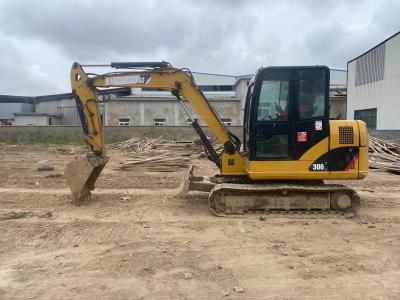 306 Hydraulic Crawler Used CAT Excavator 6 Ton With 0.22m3 Bucket
