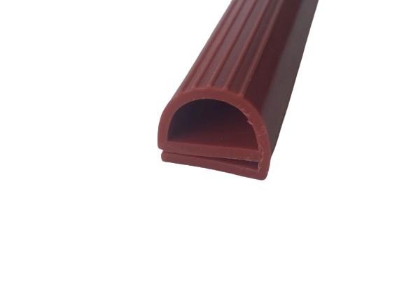 Customized Hardness 65±5 Silicone Rubber Seal Strip for Industrial Applications
