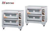 Two Deck Four Tray 430 13.2kw Bakery Deck Oven