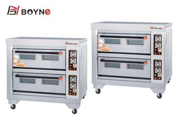 Two Deck Four Tray 430 13.2kw Bakery Deck Oven