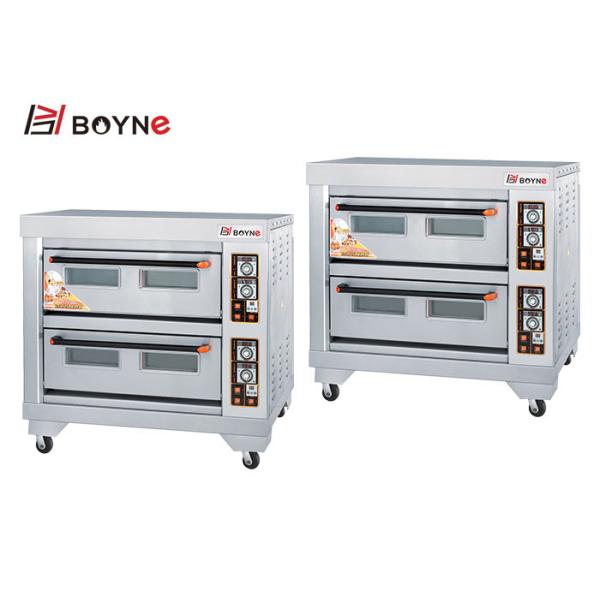 Коммерчески промышленная 2 печь палубы пекарни подноса 430 палубы 4 13.2kw для пекарни