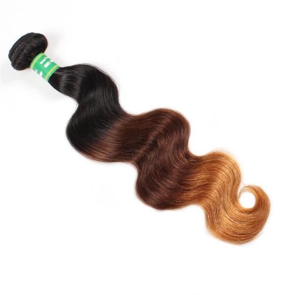 Factory Price Ombre 3 Color  New Arrival 8-30 Fashion Hot Sale  Hair Weft