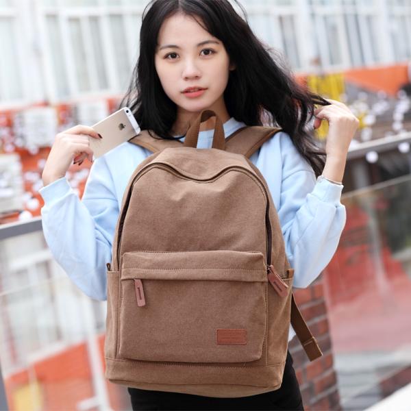 2017 Fashion Canvas Backpacks For Teenages Leisure Canvas Bag