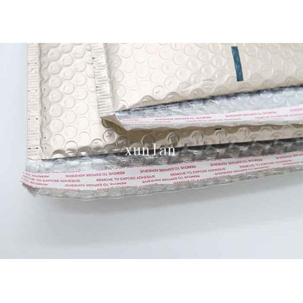 Los bolsos metálicos del correo del oro del lustre impermeabilizan la protección superficial para el envío