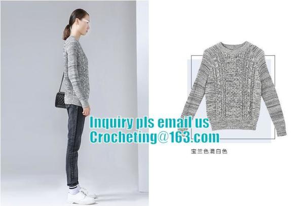 Women Winter Sweater Casual Twisted O-Neck Loose Long Sleeve Sweater Female Solid Cotton Sweaters