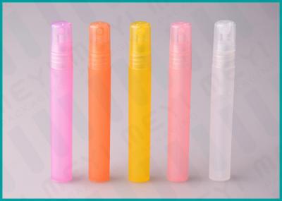Garrafa personalizada do pulverizador do tamanho do curso da pena da cor 10ml para o pacote cosmético