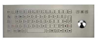 Teclado IP67 industrial dinâmico com Trackball