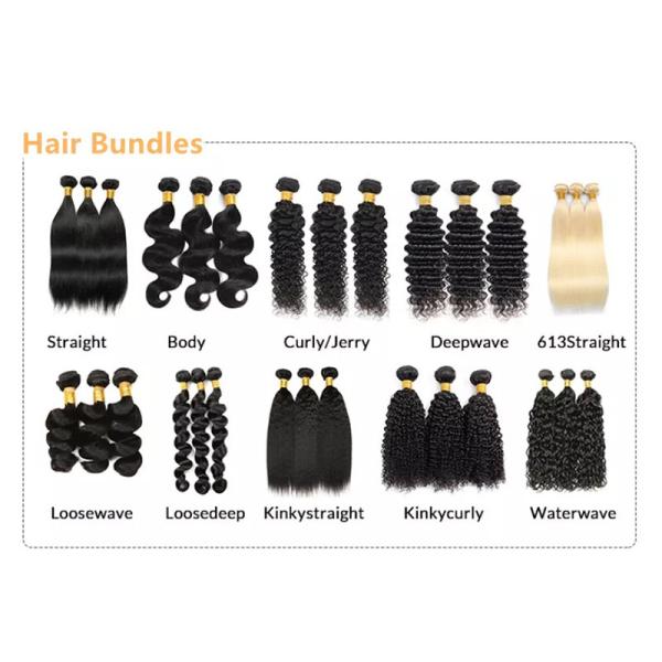 12A Grade Loose Wave Brazilian Virgin Human Hair Extension with No Chemical Processing