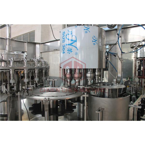 8000BPH Big Capacity Juice Bottling Machine Glass And Plastic Bottle Filling And Packing
