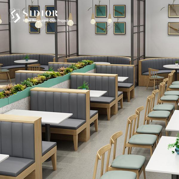 Club Couch Sofa, Hotel Booth Sofa, Restaurant Couch, PU Leather Upholstery, High Density Foam,