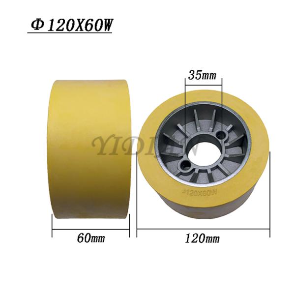 120*35*60мм фидер разделяет подающие колеса резиновые пресс-ролики для деревообрабатывающего фидера