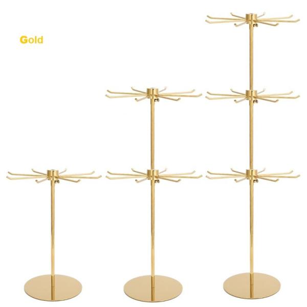 Stainless Steel 360 Rotating Metal Stand Necklaces  Jewelry Display Stands