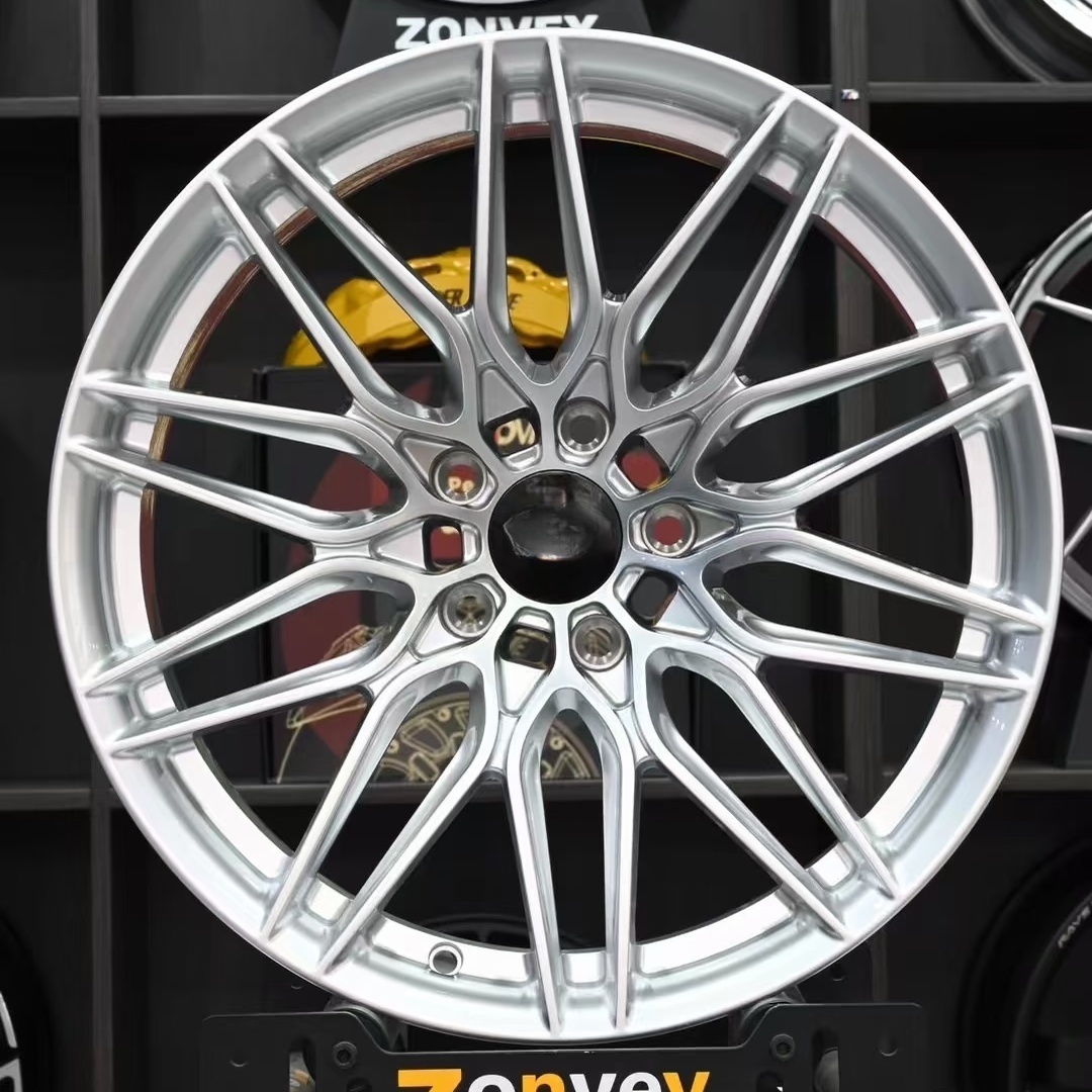 High Quality Hot Sale Deep Concave 24 Inch 8x6.5 Brushed Silver Monoblock Forged Wheel for Second Hand Cars SUV