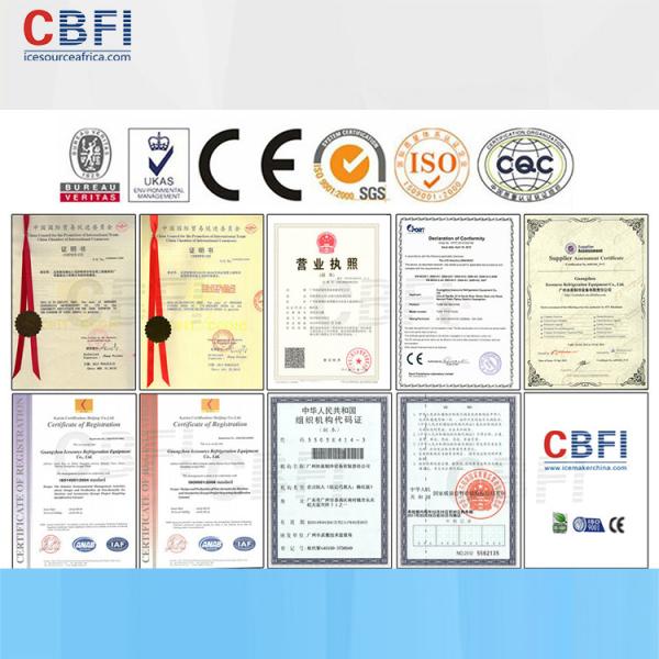 Компрессор Германии Бицер создателя льда трубки машины трубки льда КБФИ коммерчески