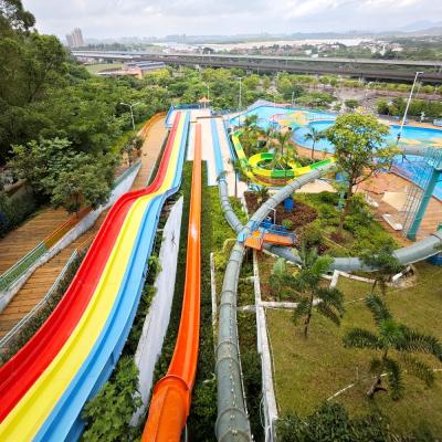 Big Water Slide for Water Park With Fun Features And Blower Included