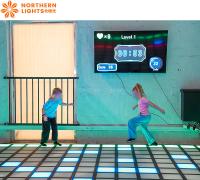 Novo jogo ativo interativo Rgb Led Floor Game Led Dance Floor Interactive Game