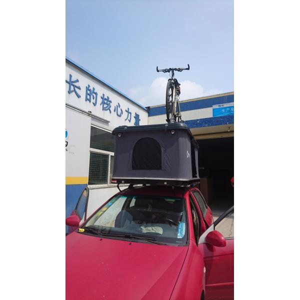 Experience Comfortable Camping with Fiberglass Hard Shell Car Roof Top Tent Automatic