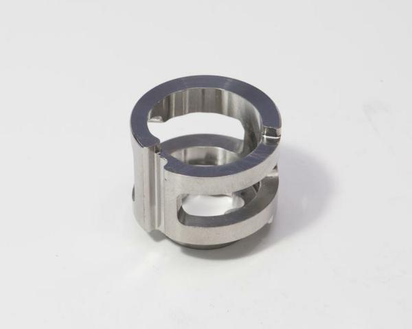 Stainless Steel Square / Cylindrical CNC Machined Components Anodized / Polished