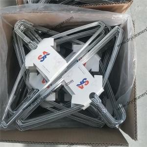 40cm 2.1mm Galvanized Wire Hanger Steel High Rust Resistance Galvanzied Shirt