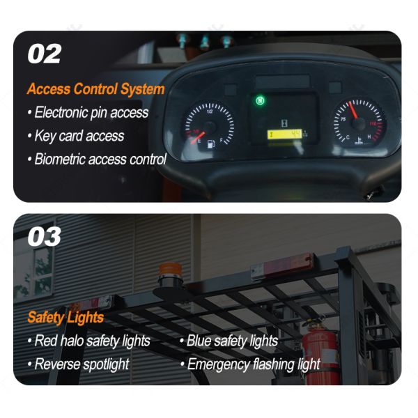 SINOLIFT 4.0-5.0T INTERNAL COMBUSTION COUNTERBALANCED INTERRALANCED FORKLIET